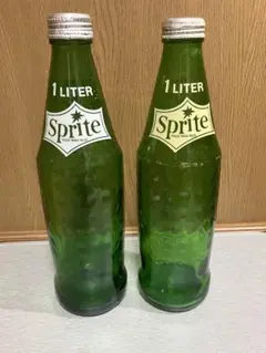 スプライト ガラス瓶 1リットル （空瓶）
