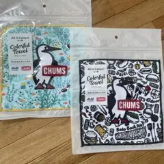 CHUMS チャムス　カラフルタオル 2枚セットのサムネイル