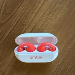 ambie ワイヤレスイヤホン イヤーカフ オープンイヤー型　自転車OKのサムネイル