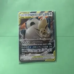 イーブイ＆カビゴンGX RR SM9 タッグボルト 066/095