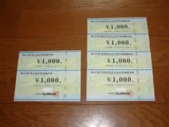 ビックカメラ株主優待券 6000円分 ビックカメラ株主様お買い物優待券