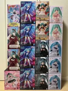 初音ミク フィギュア 18点まとめ売り ルミナスタ ガンダム45周年
