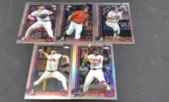 ブレーブス5枚 アクーニャJr All-Star含む Chrome