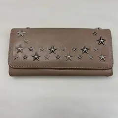JIMMY CHOO 星型スタッズ 三つ折り財布 - メルカリ