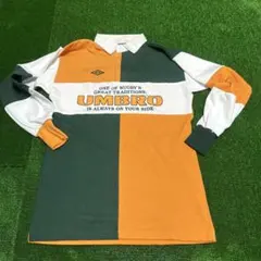 UMBRO 長袖シャツ 90s 00s y2k 激レア　ラガーシャツ