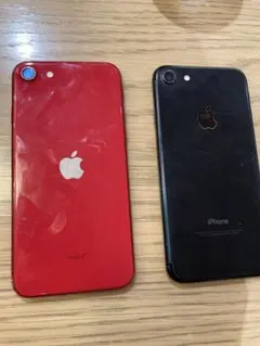 S*）様 iPhone SE2 64GB au赤 ／iPhone 7 32GB