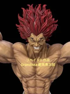 【リペイント作品】目入れ　Grandista 範馬勇次郎　フィギュア