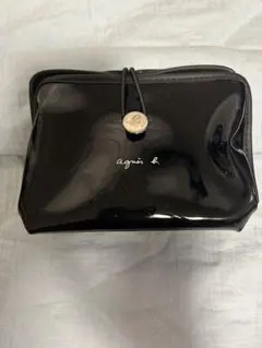 agnès b. 黒 ポーチ