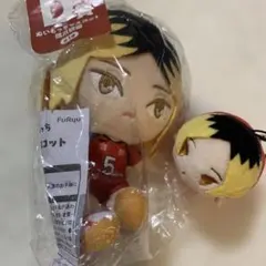ハイキュー ぬいくるみマスコット 孤爪研磨 もちマス 쿠지