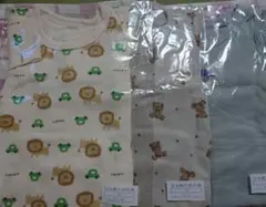 【新品・未開封・まとめ売り】子ども用長袖シャツ（70サイズ）３枚