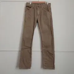 エドウィン　EDWIN ベージュ ストレートデニム　古着