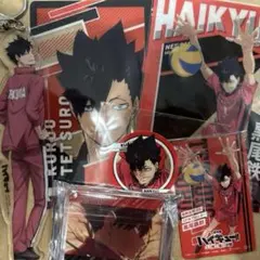 前売り 特典 ハイキュー クリア カード ステッカー 黒尾鉄朗　コロッタ
