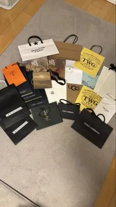 ブランドショッピングバッグセット