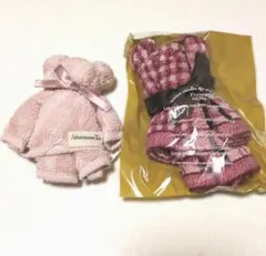 ハンドタオル　タオルハンカチ　アフタヌーンティー1枚、他1枚　クマさん