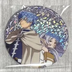 ◯葬送のフリーレン グリッター缶バッジ フリーレン&ヒンメル ③