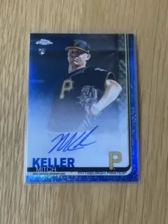 mitch keller topps chrome rc auto /150