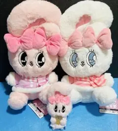 エスターバニー　ホリデーマフラーBIGぬいぐるみ　マスコット　セット