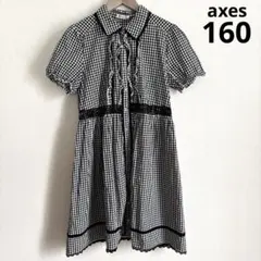 axes femme ギンガムチェック 半袖ワンピースのサムネイル
