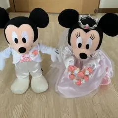 ★値下げ★ミッキー ミニー ぬいぐるみ　結婚式