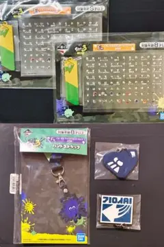 一番くじ　スプラトゥーン3 第二弾　グッズセット