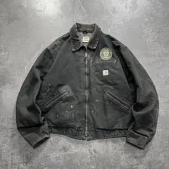 Carhartt デトロイトジャケット 希少サイズ USA製 46 BLK Carhartt デトロイトジャケット 希少サイズ USA製 46 BLK Carhartt