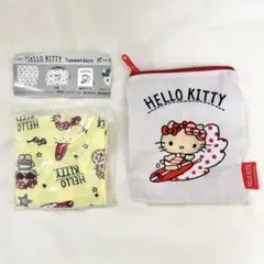 【新品】ハローキティ　Summerdays ポーチコレクション　ポーチ　バンダナ