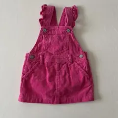 BABY GAP ピンク コーデュロイ サロペット