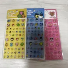 【国内正規品】たまごっちタイルシール　日焼けキティタイルシール　３枚セット