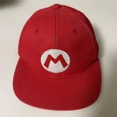 マリオ ロゴ キャップ 赤　USJニンテンドーワールド　フリーサイズ