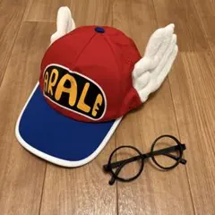 Dr.スランプ アラレちゃん キャップ メガネセット
