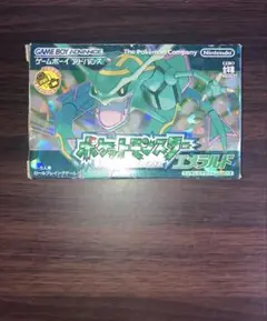 エメラルド ゲームボーイアドバンス ポケモン ソフト GBA ポケットモンスター