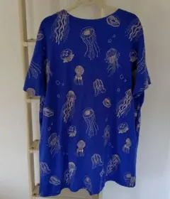 マーブルシュッド　クラゲ　半袖チュニック