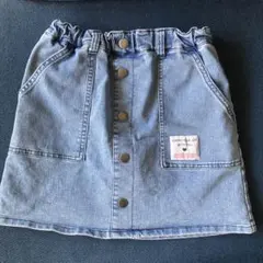 デニムスカート　キュロット　女の子