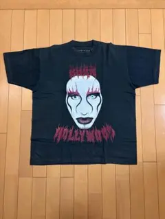 2012年製 マリリンマンソン ダブルクロス USツアー Tシャツ Lサイズ 黒 2012年製 マリリンマンソン ダブルクロス USツアー Tシャツ Lサイズ 黒