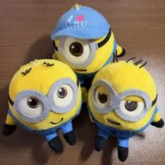 ミニオン ×3 ぬいぐるみ