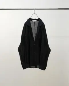 ANCELLM WASH WOOL TAILORED SHIRT Size 2 - メルカリ
