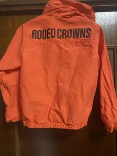 再値下げ‼️RODEO CROWNS フード付きオレンジジャケット