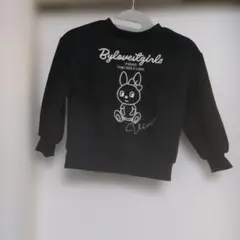 by LOVEiT トレーナー ブラック 130cmのサムネイル