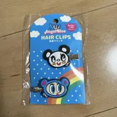 Angel Blue 前髪クリップ ヘアクリップ 2個セット