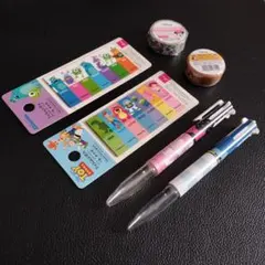 ディズニー スタイルフィット 5色ホルダー ミニー ドナルド マスキングテープ