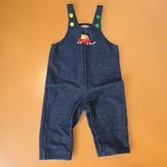 miki house デニムオーバーオール F