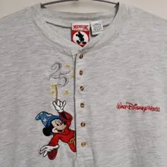 MICKEY.INC ミッキーマウス Tシャツ 25周年記念 グレー