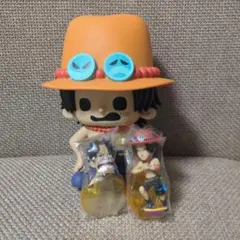 ONE PIECE ワンピース ポートガス・D・エース ルフィ フィギュア　3点