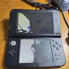 new3dsll ライムブラック　ジャンク　3526JC