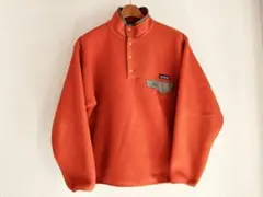 【99年製】パタゴニア　シンチラ　スナップT オレンジ×カーキ