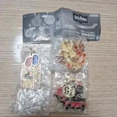 ハリー ポッターダイキャストダブルチャームコレクション　3種セット