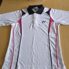 YONEX バドミントンシャツ メンズMサイズ ホワイト