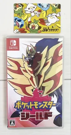 Switch ポケットモンスター シールド 付属品完備 特典カード付き ポケモン