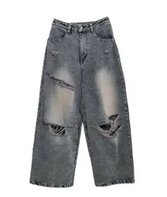 ずっと真夜中でいいのに。「MAD ヴィンテージ デニムパンツ」Mサイズ