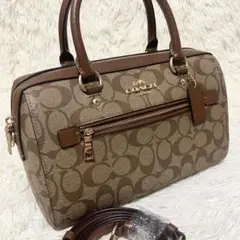 【未使用級】 COACH ローアンサッチェル ミニボストン 2wayのサムネイル